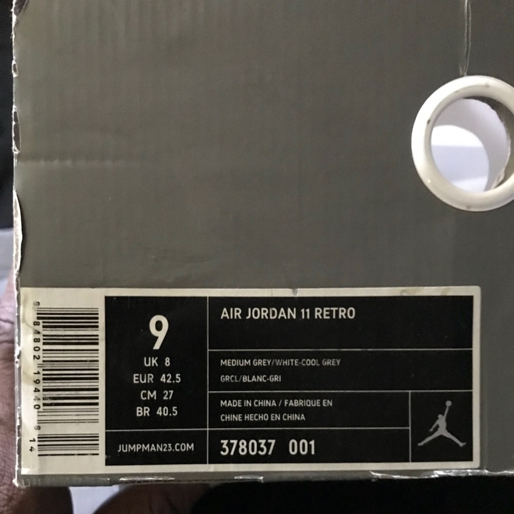 Air Jordan 11 Cool Grey